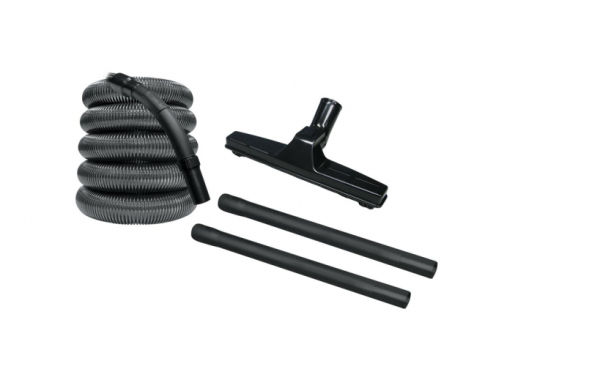 Ensemble boyau extensible pour cuisine - 30 pi (9,14 m) - Avec brosse à plancher et 2 manchons inclus