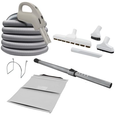 Ensemble d'accessoires 24V boyau 25' Super Pack avec brosse 12 po (30,5 cm)